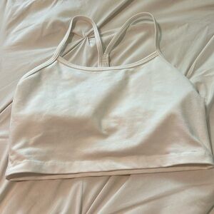 white aerie cropped tank top